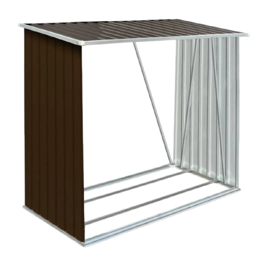 Storage Shed for Outdoor Use in Metal - 100 x 60 x 80