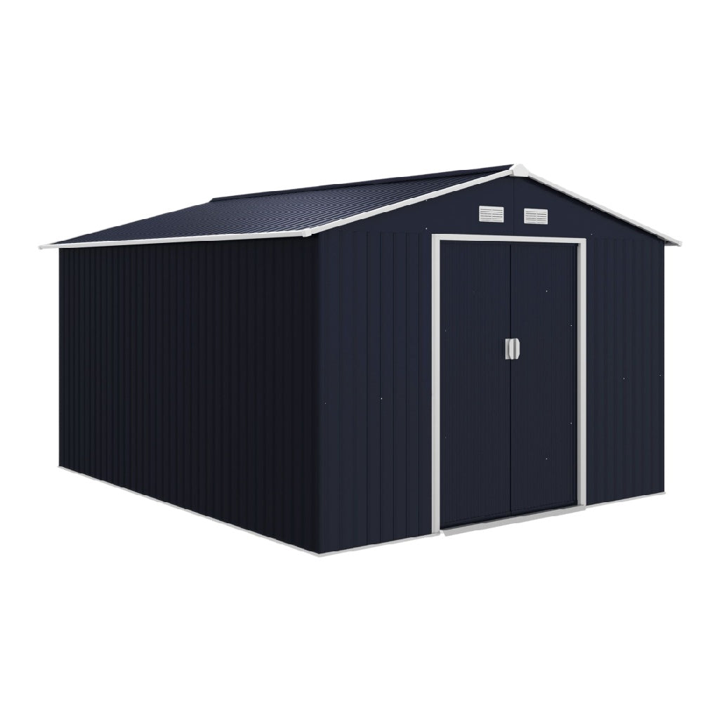 Garden Storage Shed for Outdoor Use in Metal - 300 x 200 x 220