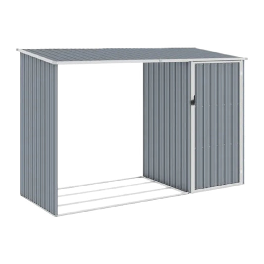 Outdoor Storage Shed for Garden Use in Galvanized Steel - 200 x 100 x 150